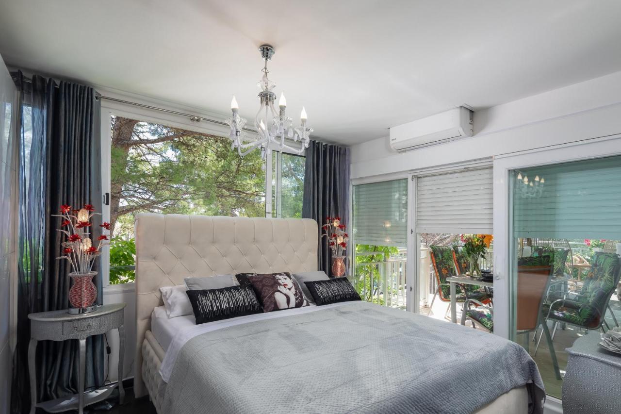 Beachfront Apartment Romilda Makarska Kültér fotó