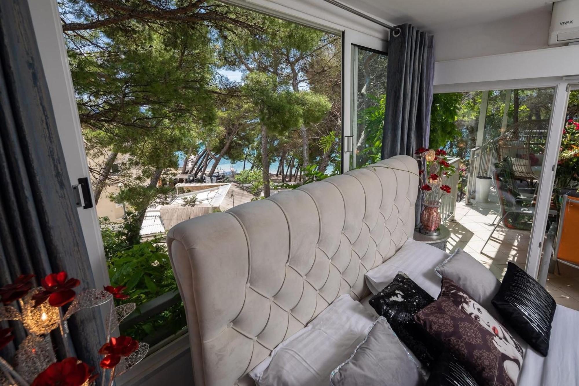 Beachfront Apartment Romilda Makarska Kültér fotó